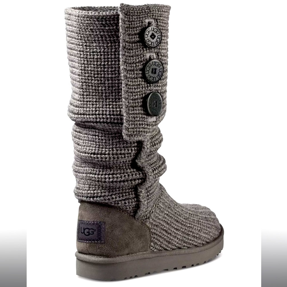 ‼️UGG CARDY BOOT KNIT‼️ BEST GREY COLOR‼️ SIZE 8